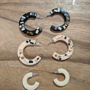 Noonday Collection Terrazzo Hoops